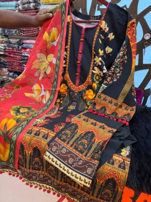 Dubai Silk 3 Pc Collection 17